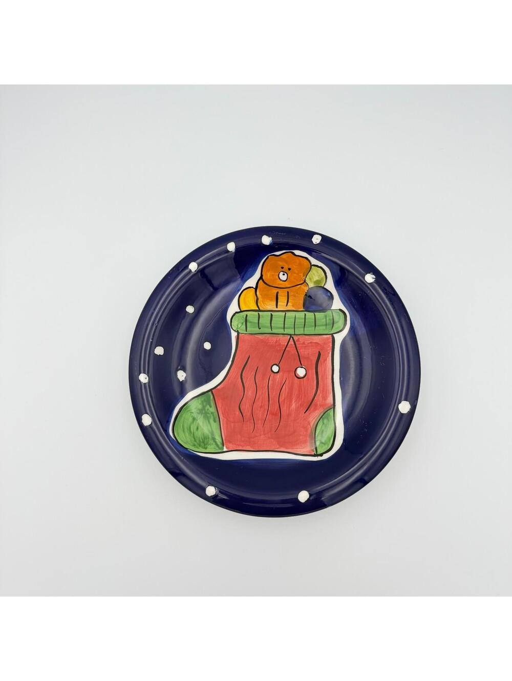 Christmas "Let It Snow" Cookies For Santa Plate Holiday Decoration